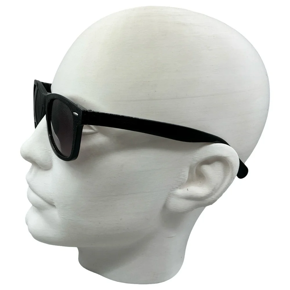 Unbranded Neptune Sunglasses Black Square Gradient Lens 50.5-22.7-148 680297828